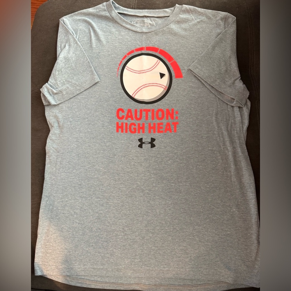Under Armour Heather Gray HeatGear Shirt